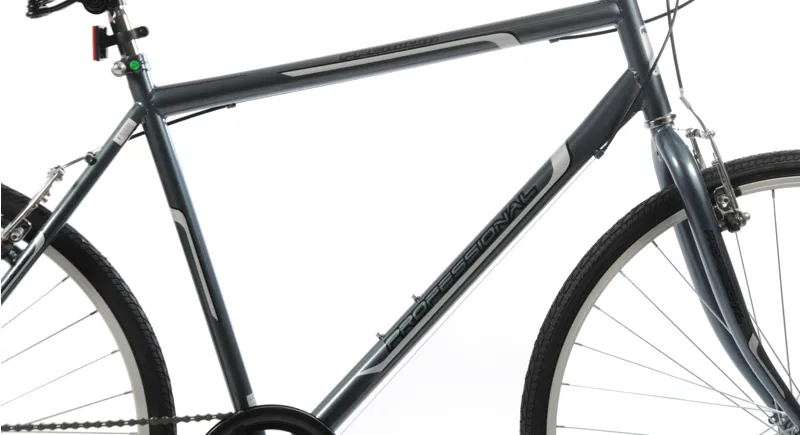 Professional Premium 700c Commuter Hybrid Bike Grey-3
